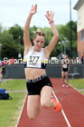 Womens under-20s long jump, 2021 Northern Senior and Under-20s Champs., Leigh. Photo: David T. Hewitson/Sports for All Pics